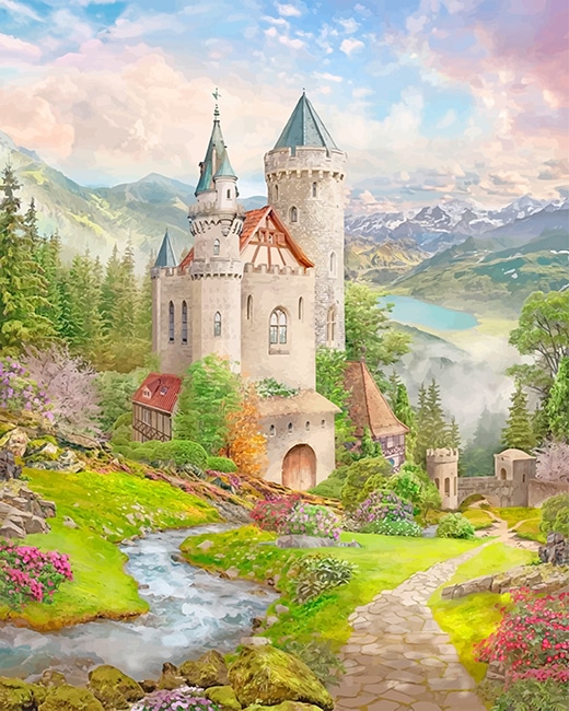 Fantasy Heaven - NEW Paint By Numbers - Paint by numbers for adult